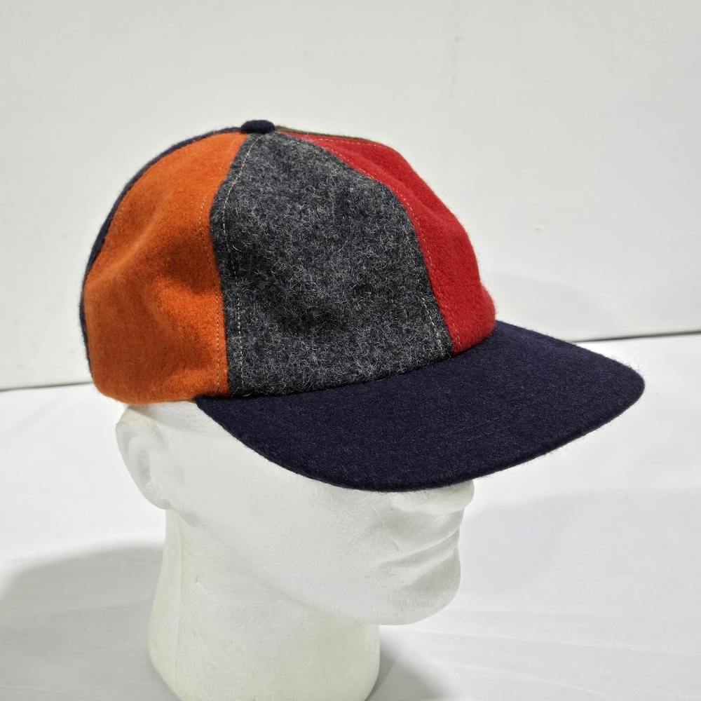 Vtg Multi Color Britches Large Fitted Wool Hat Ca… - image 7